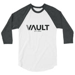 Load image into Gallery viewer, Vault 3/4 sleeve raglan shirt
