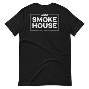 Vault Smoke House Short-sleeve unisex t-shirt - Black