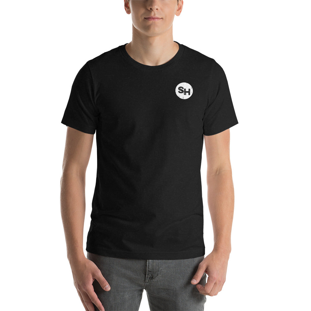 Vault Smoke House Short-sleeve unisex t-shirt - Black